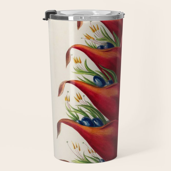 Art from "Flore dâAmÃ©rique" by Ãtienne Denisse, 1840s Travel Mug Gallery Image 3