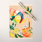 Tea Time 2 Wrapping Paper Gallery Image 1