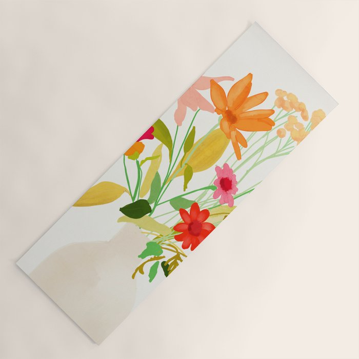 Bouquet of Flowers 3 Yoga Mat Gallery Image 1