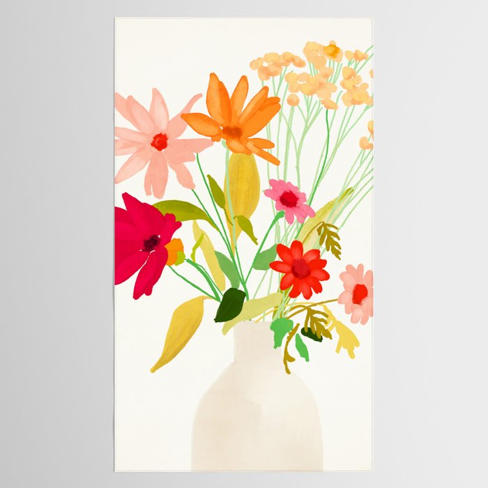 Bouquet of Flowers 3 Tablecloth Gallery Image 2