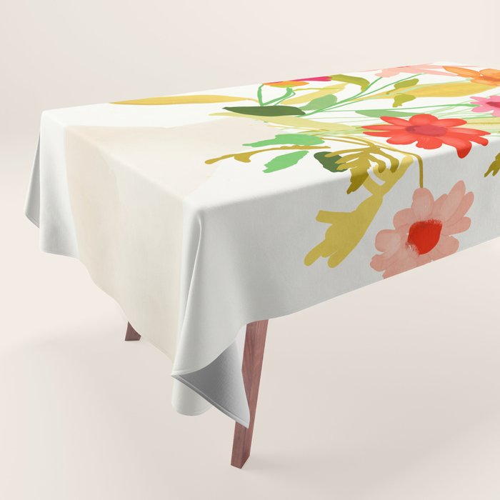 Bouquet of Flowers 3 Tablecloth Gallery Image 1