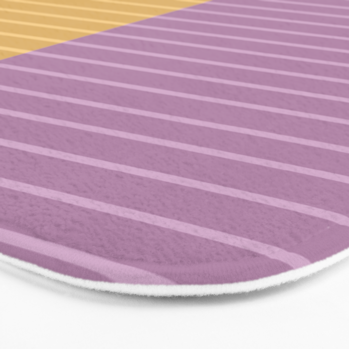 Color Block Lines XXII Bath Mat Gallery Image 3