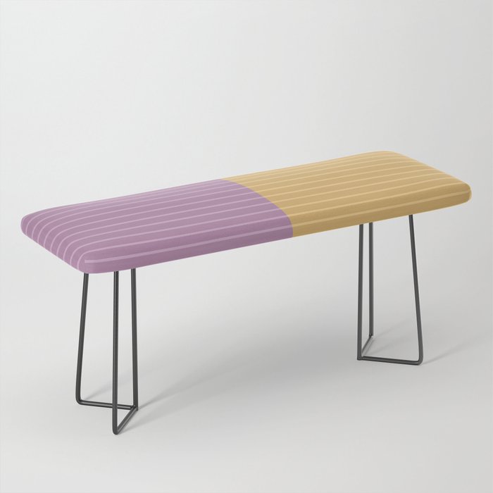 Color Block Lines XXII Bench Gallery Image 1