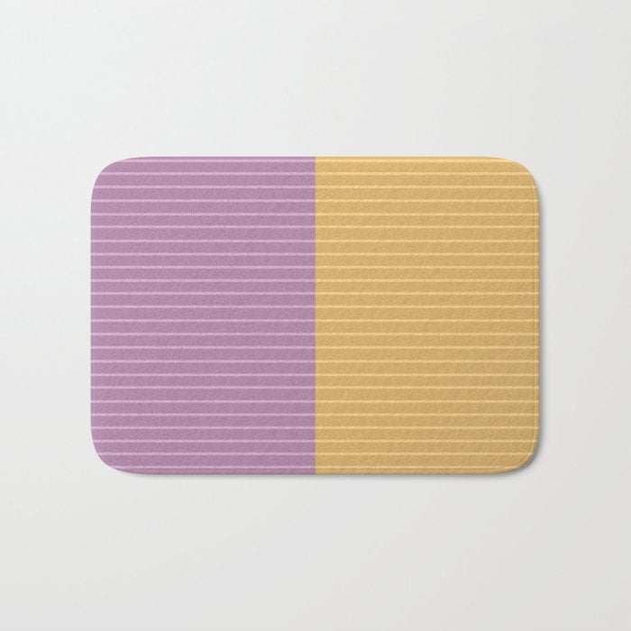 Color Block Lines XXII Bath Mat Gallery Image 1