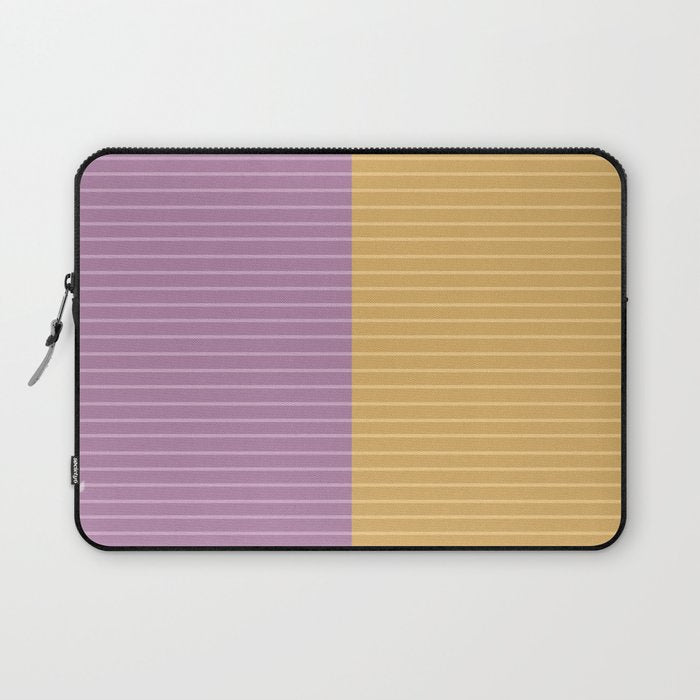Color Block Lines XXII Laptop Sleeve Gallery Image 1