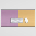 Color Block Lines XXII Desk Mat Gallery Image 1