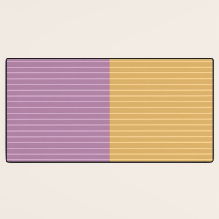 Color Block Lines XXII Desk Mat Gallery Image 3