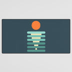 Minimalist ocean Desk Mat Gallery Image 3