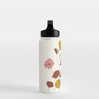 Colorful Poppy Flowers Water Bottle Gallery Image 3