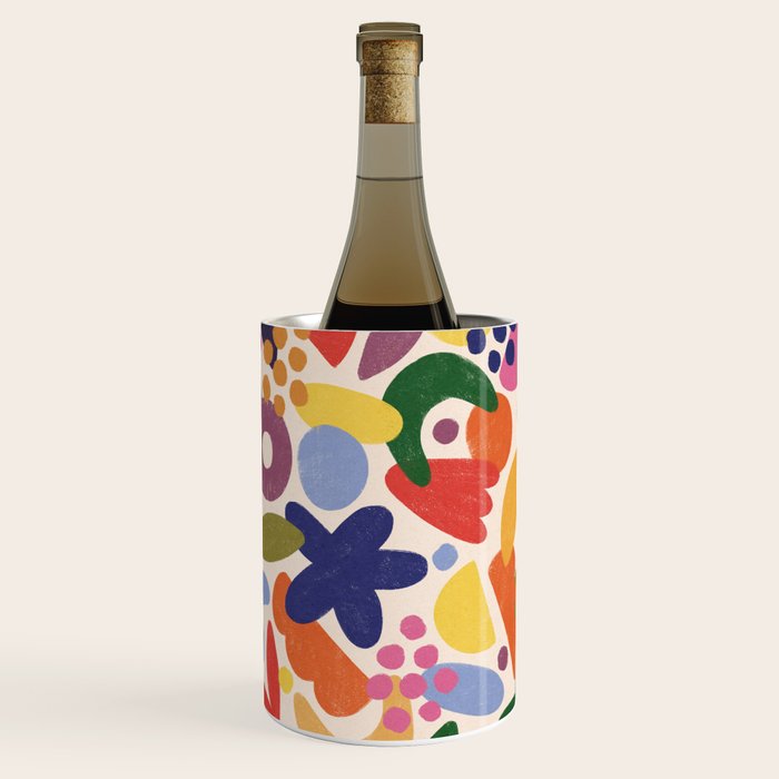Bright Abstract Pattern #1 Wine Chiller Gallery Image 2