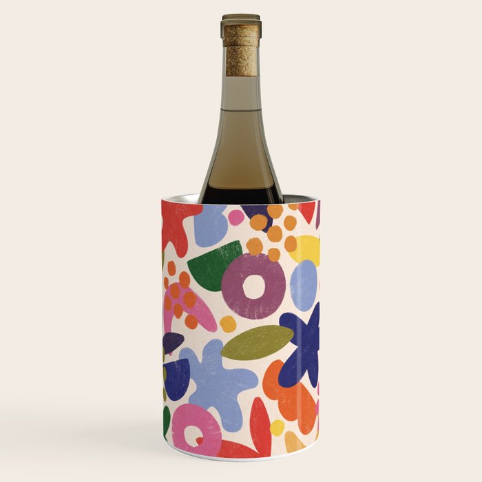Bright Abstract Pattern #1 Wine Chiller Gallery Image 3