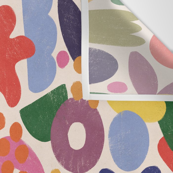 Bright Abstract Pattern #1 Wall Tapestry Gallery Image 3