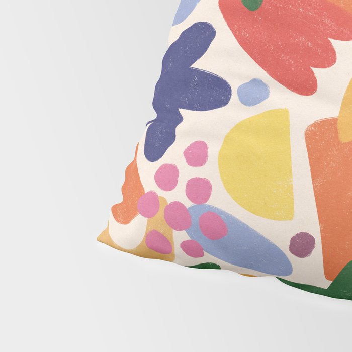 Bright Abstract Pattern #1 Pillow Sham Gallery Image 4