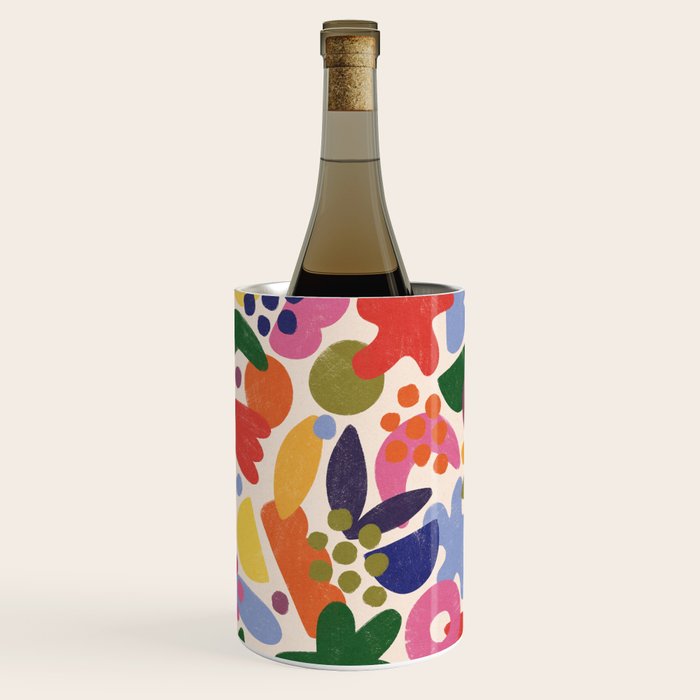 Bright Abstract Pattern #1 Wine Chiller Gallery Image 1