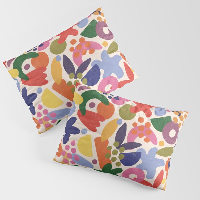 Bright Abstract Pattern #1 Pillow Sham Gallery Image 3