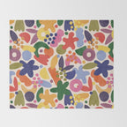 Bright Abstract Pattern #1 Throw Blanket Gallery Image 2