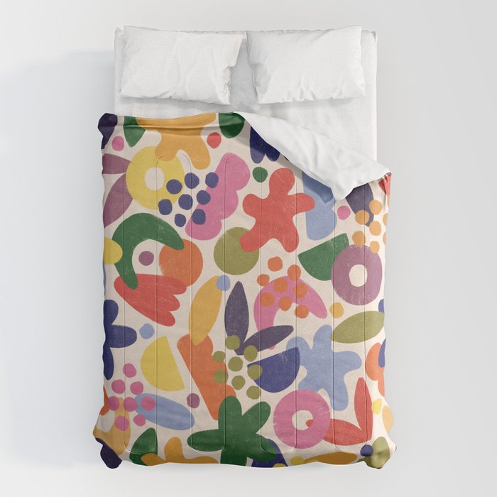 Bright Abstract Pattern #1 Comforter Gallery Image 1