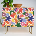 Bright Abstract Pattern #1 Credenza Gallery Image 1