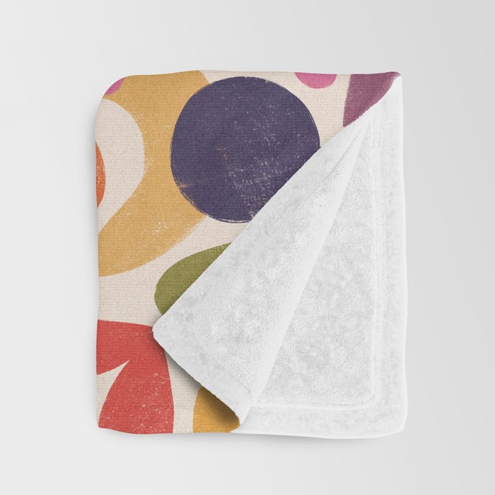 Bright Abstract Pattern #1 Throw Blanket Gallery Image 3