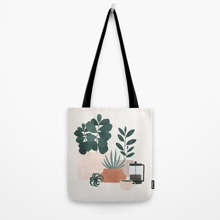 Coffee & Plants x The Sill Tote Bag Gallery Image 2