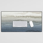 WITHIN THE TIDES - CRUSHING WAVES BLUE Desk Mat Gallery Image 1
