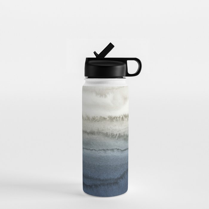WITHIN THE TIDES - CRUSHING WAVES BLUE Water Bottle Gallery Image 1