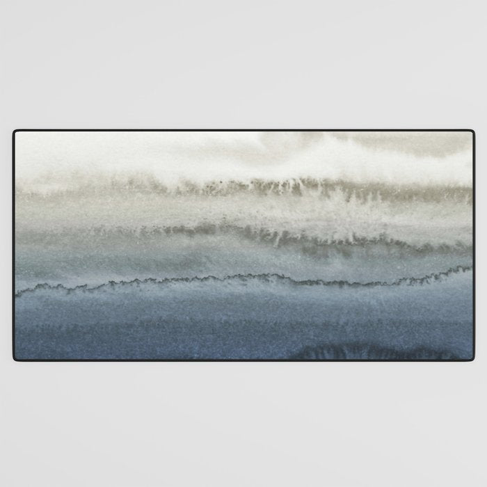WITHIN THE TIDES - CRUSHING WAVES BLUE Desk Mat Gallery Image 3