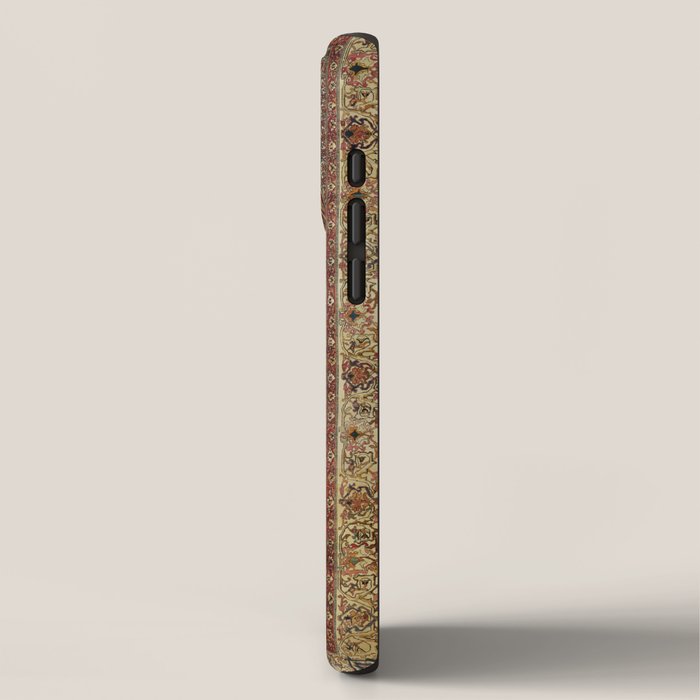 Lavar Kirman Southeast Persian Rug Print iPhone Case Gallery Image 2