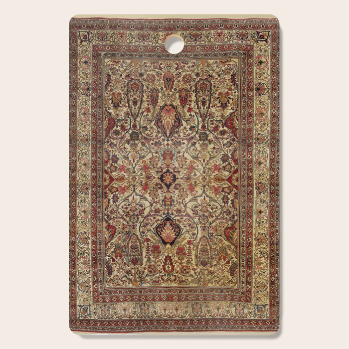Lavar Kirman Southeast Persian Rug Print Cutting Board Gallery Image 1