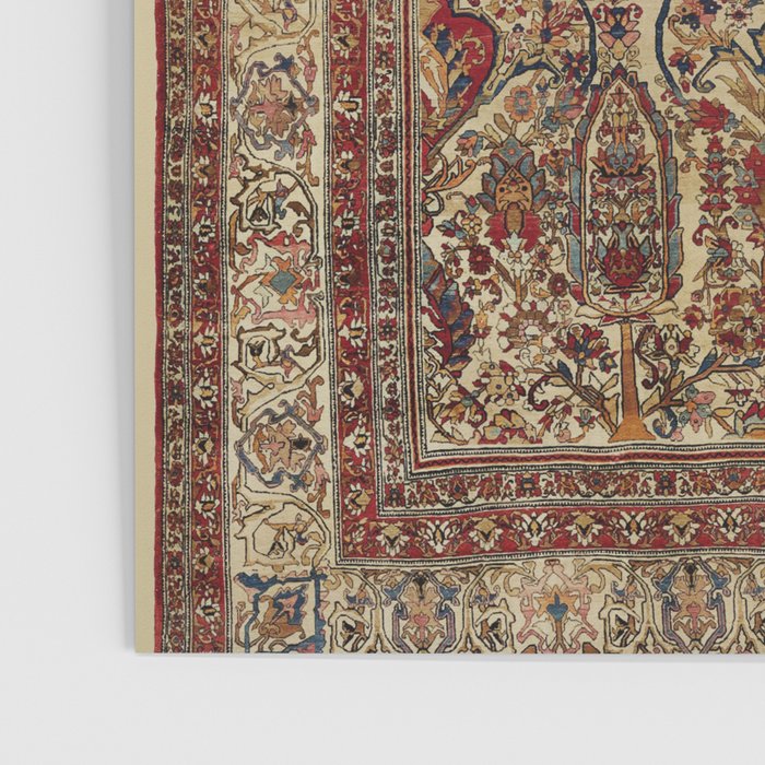 Lavar Kirman Southeast Persian Rug Print Poster Gallery Image 3
