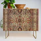 Lavar Kirman Southeast Persian Rug Print Credenza Gallery Image 1