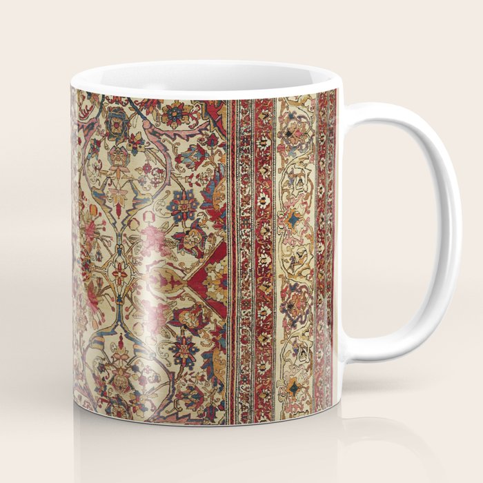 Lavar Kirman Southeast Persian Rug Print Coffee Mug Gallery Image 1