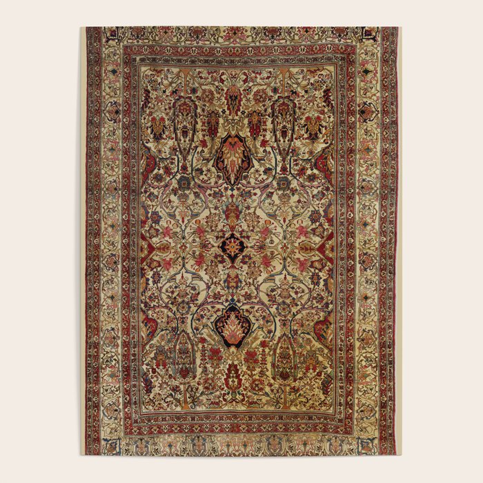 Lavar Kirman Southeast Persian Rug Print Poster Gallery Image 4