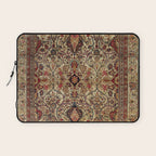 Lavar Kirman Southeast Persian Rug Print Laptop Sleeve Gallery Image 1