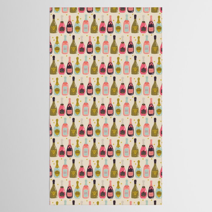 Champagne Cheers Tablecloth Gallery Image 2