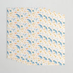 Sea Animals Pattern Wrapping Paper Gallery Image 3