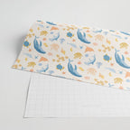 Sea Animals Pattern Wrapping Paper Gallery Image 2