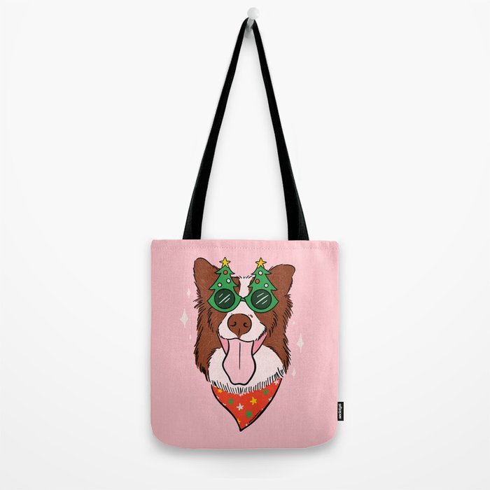 Christmas Dog Tote Bag Gallery Image 2