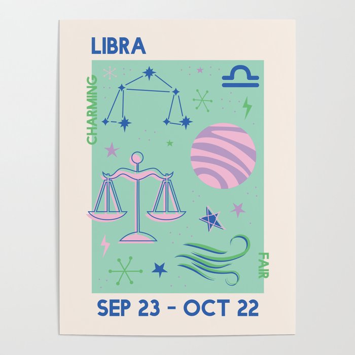 Libra Astrology Poster Gallery Image 4