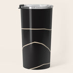 Minimal Abstract Art Landscape 38 Travel Mug Gallery Image 3