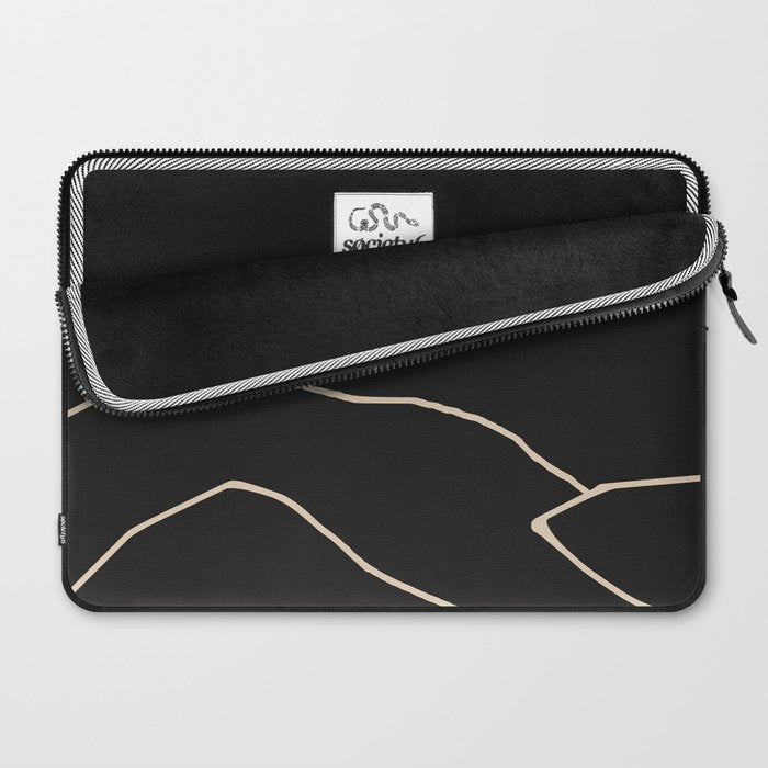 Minimal Abstract Art Landscape 38 Laptop Sleeve Gallery Image 2