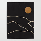 Minimal Abstract Art Landscape 38 Poster Gallery Image 4