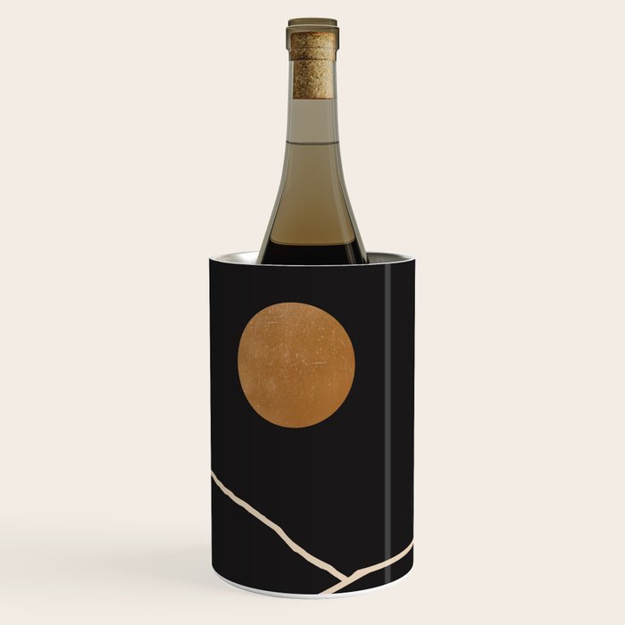 Minimal Abstract Art Landscape 38 Wine Chiller Gallery Image 3