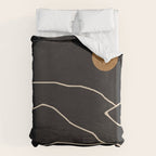 Minimal Abstract Art Landscape 38 Duvet Cover Gallery Image 6