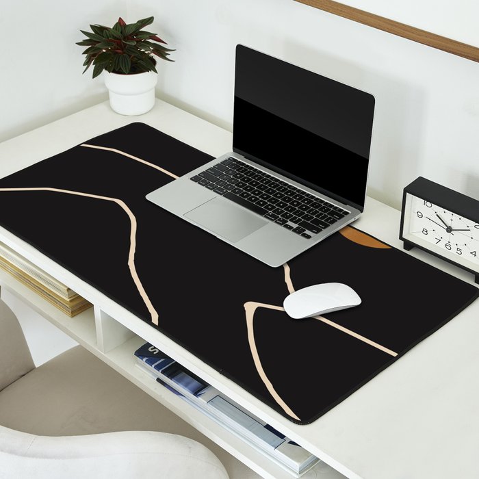 Minimal Abstract Art Landscape 38 Desk Mat Gallery Image 2