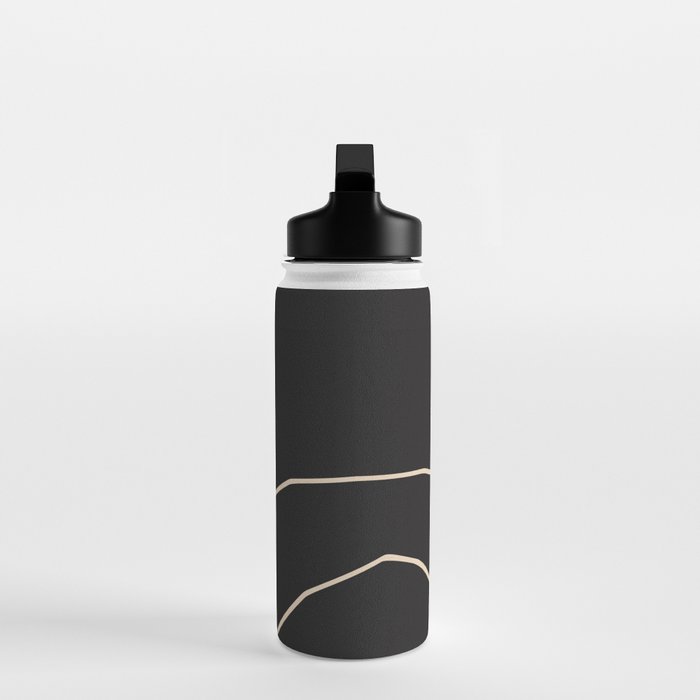 Minimal Abstract Art Landscape 38 Water Bottle Gallery Image 3