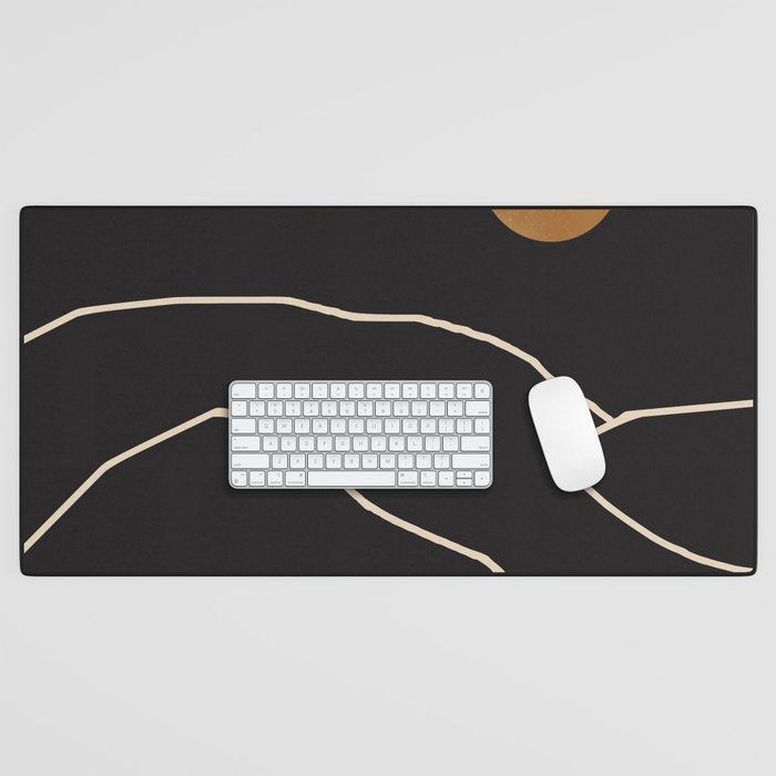 Minimal Abstract Art Landscape 38 Desk Mat Gallery Image 1