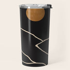 Minimal Abstract Art Landscape 38 Travel Mug Gallery Image 2