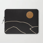 Minimal Abstract Art Landscape 38 Laptop Sleeve Gallery Image 1