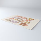 Happy Houses - Earth Tones Rug Gallery Image 3